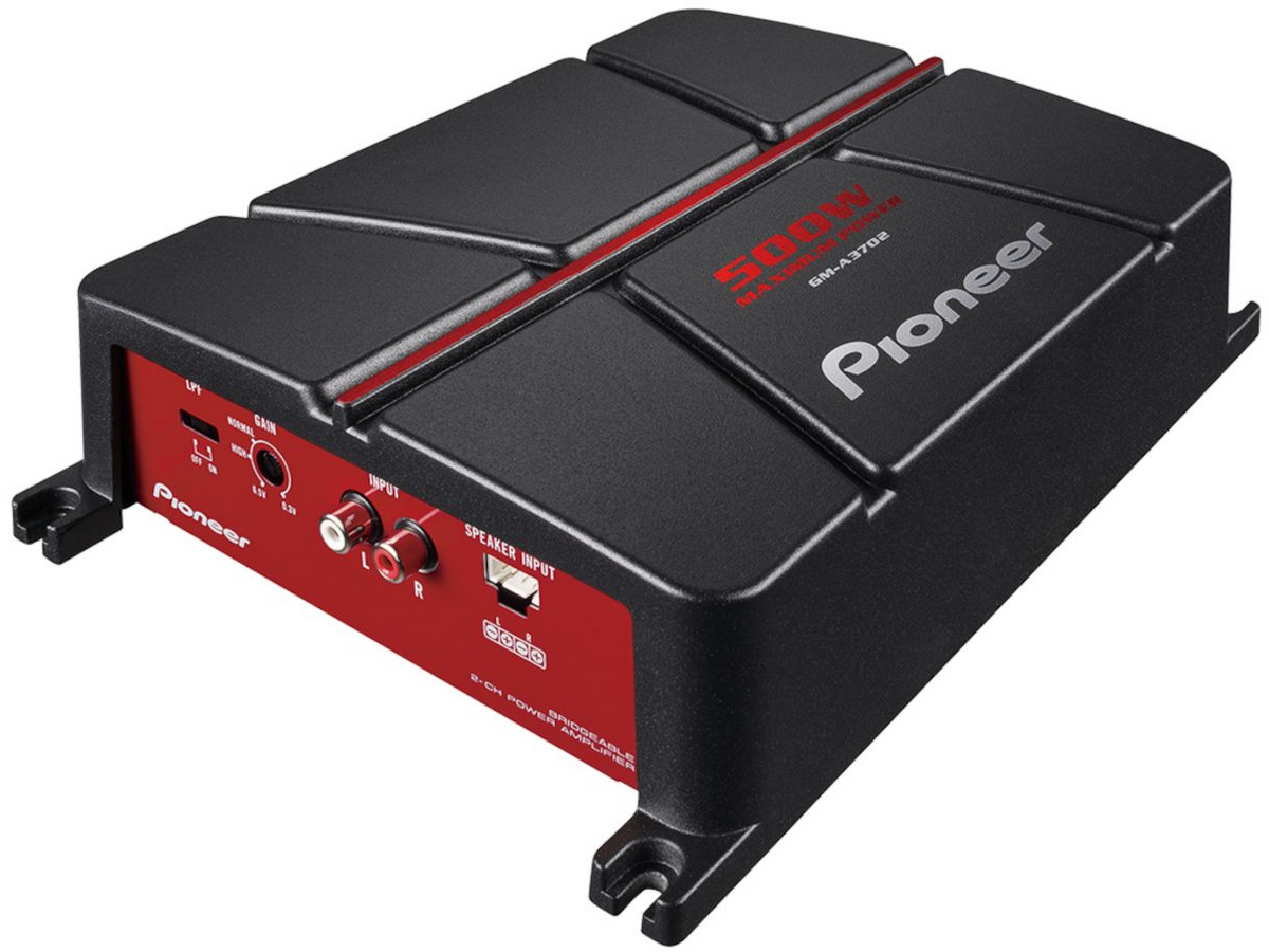 Pioneer GXT-3730B, komplett paket med baslåda och slutsteg