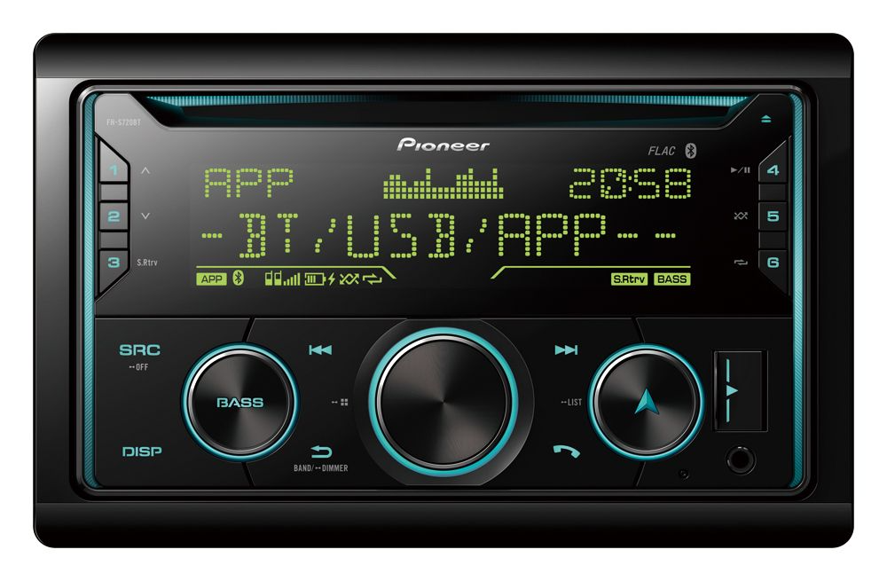 Pioneer FH-S720BT, Bilstereo