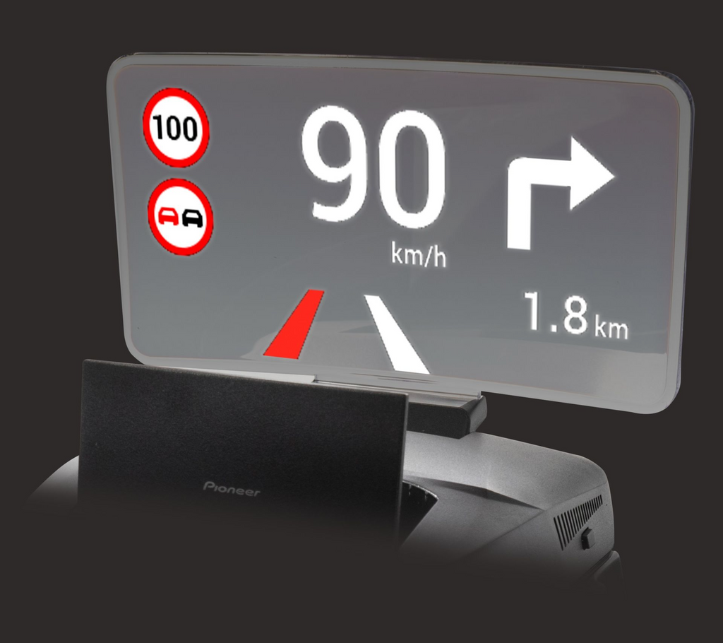 Pioneer AVIC-Z1000D33-CHU, Bilstereo för Ducato 7 Camper med HUD