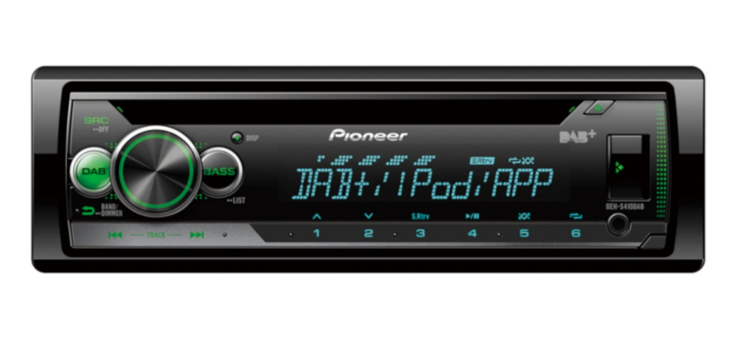 Pioneer DEH-S410DAB, Bilstereo
