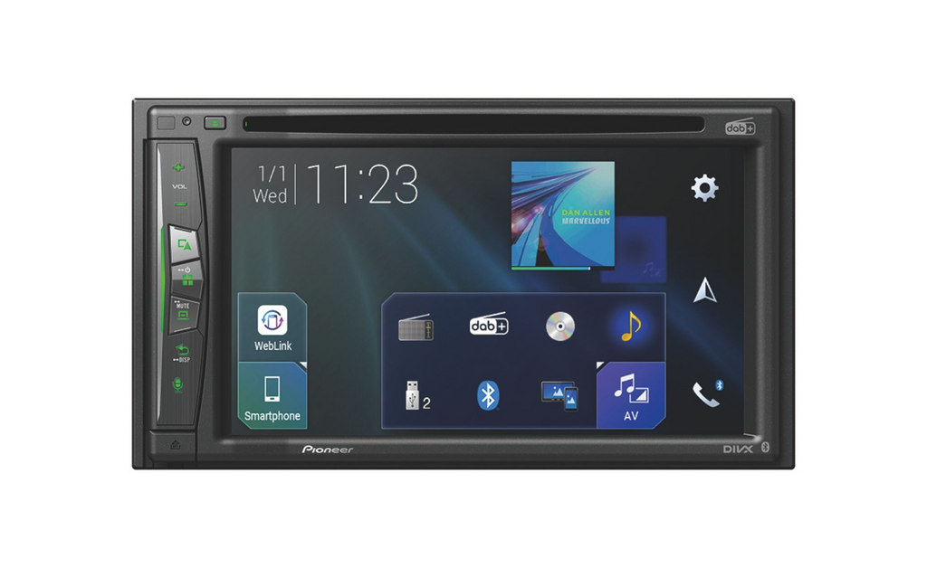 Pioneer AVIC-Z730DAB, Bilstereo med navigation, Bluetooth och DAB