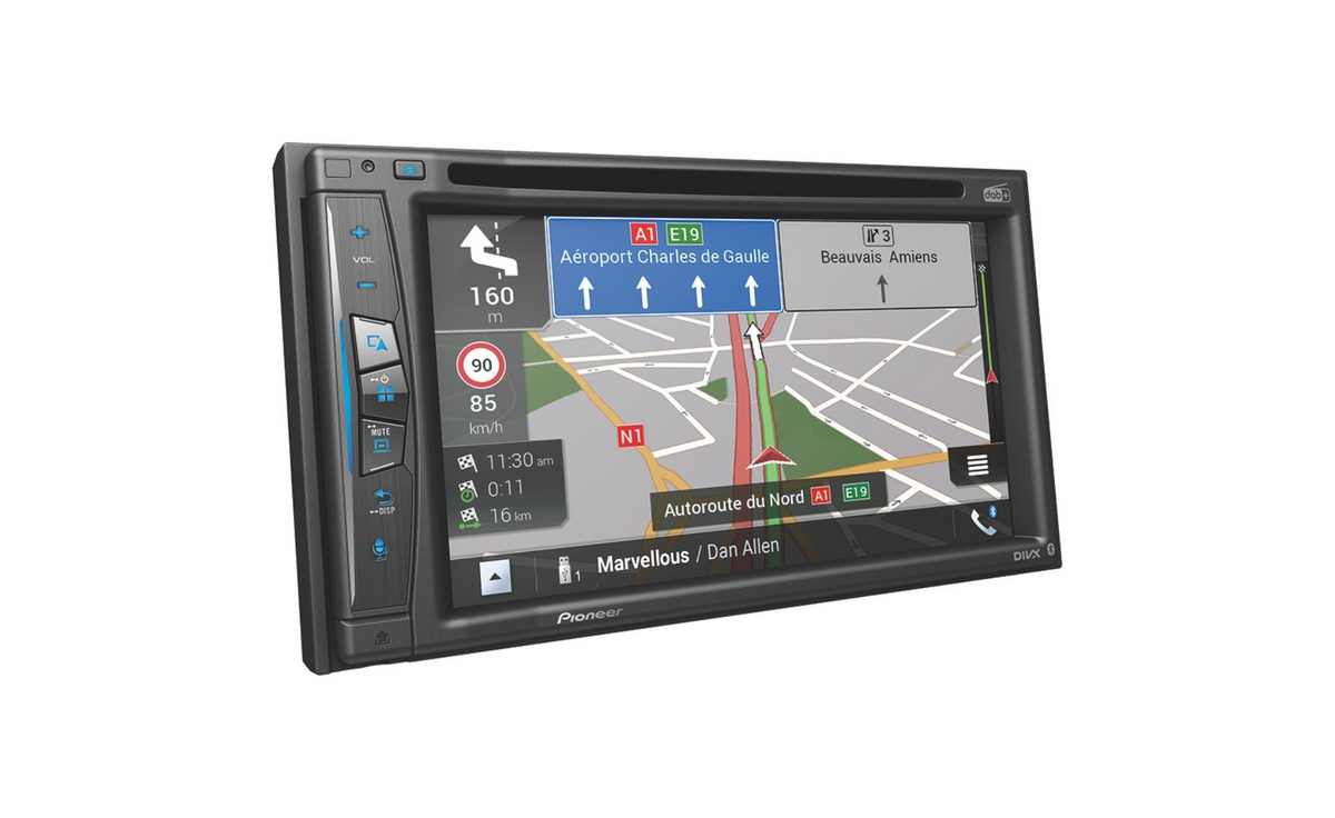 Pioneer AVIC-Z730DAB, Bilstereo med navigation, Bluetooth och DAB