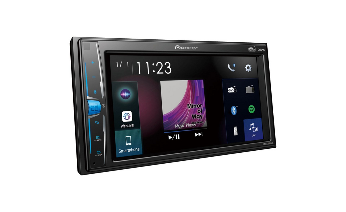 Pioneer DMH-A3300DAB, Bilstereo med 6,2-tums skärm och DAB