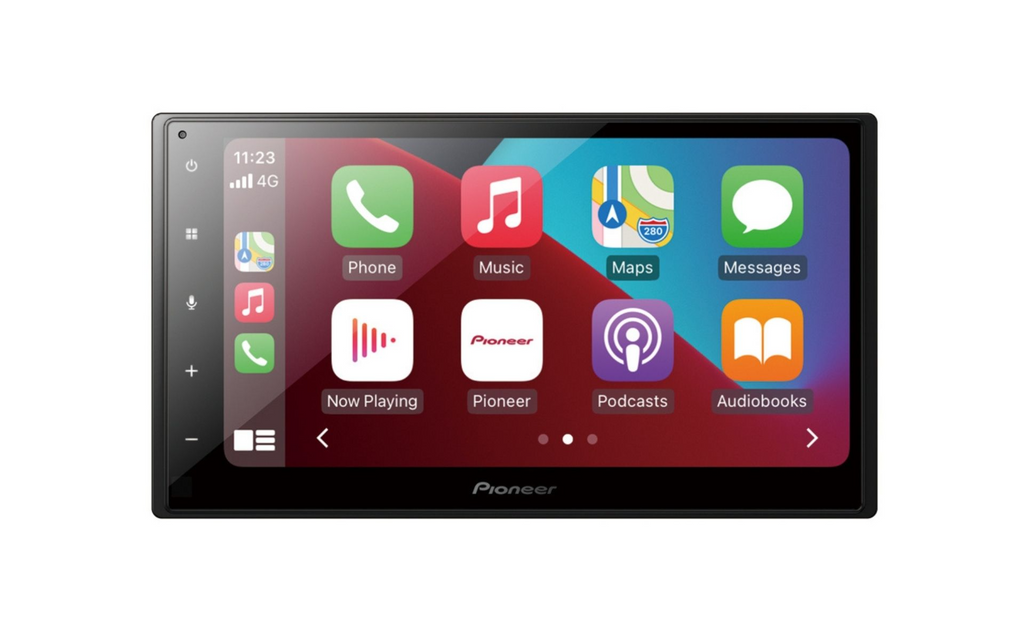 Pioneer SPH-DA160DAB, Bilstereo med Bluetooth, DAB, CarPlay och Android Auto