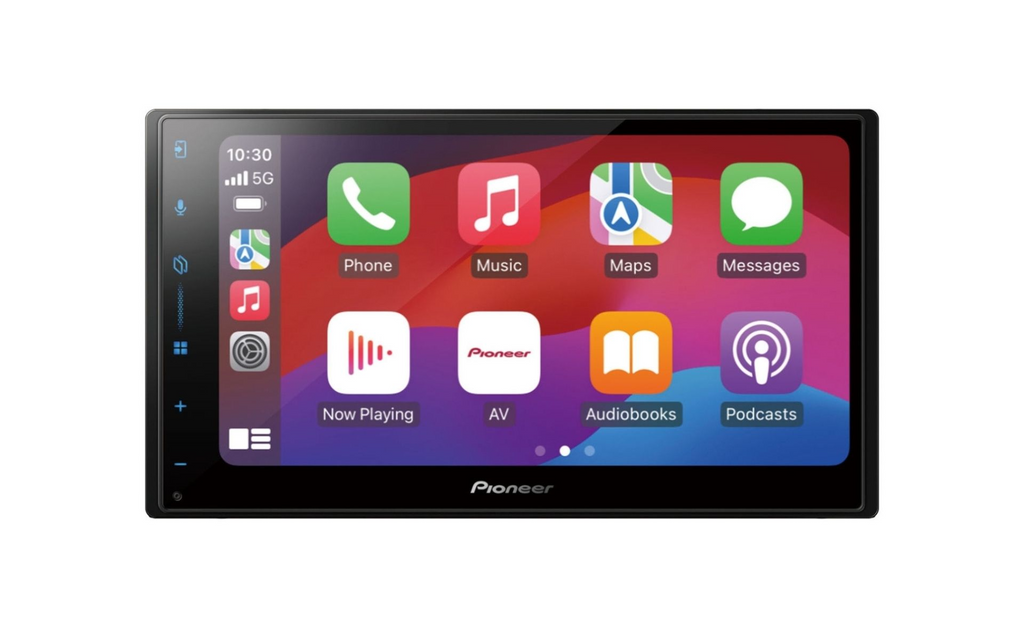 Pioneer SPH-DA77DAB, Bilstereo med Bluetooth, DAB, CarPlay och Android Auto