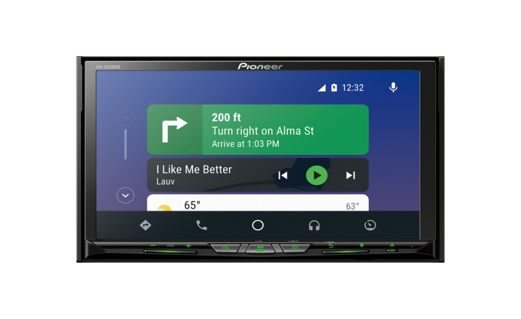 Pioneer AVH-Z9200DAB, Bilstereo med CD/DVD, USB, Bluetooth, DAB och CarPlay