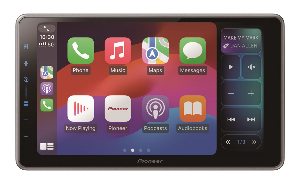 Pioneer SPH-DA97DABUNI, Bilstereo med 9-tums pekskärm, 1-DIN