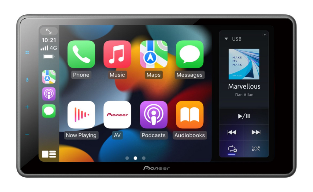 Pioneer SPH-EVO950DAB-VAG, VAG-bilstereo med 9-tums kapacitiv pekskärm