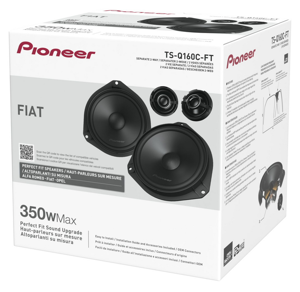 ioneer TS-Q160C-FT, Fordonsanpassat komponentkit för Fiat
