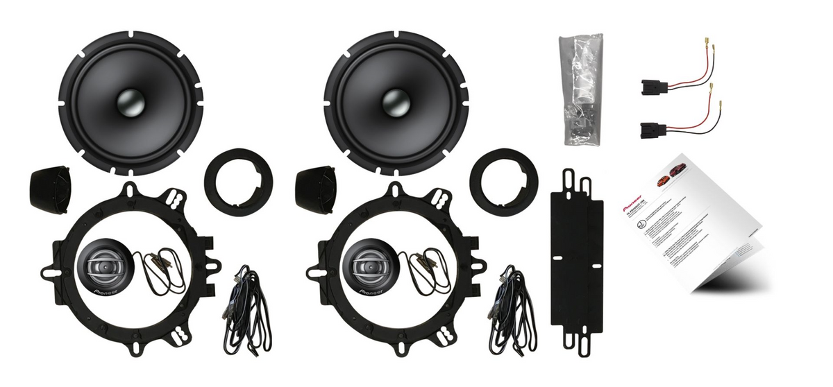 Pioneer TS-PEUGEOT-208, Högtalarpaket för Peugeot 208