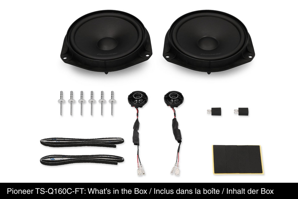 ioneer TS-Q160C-FT, Fordonsanpassat komponentkit för Fiat