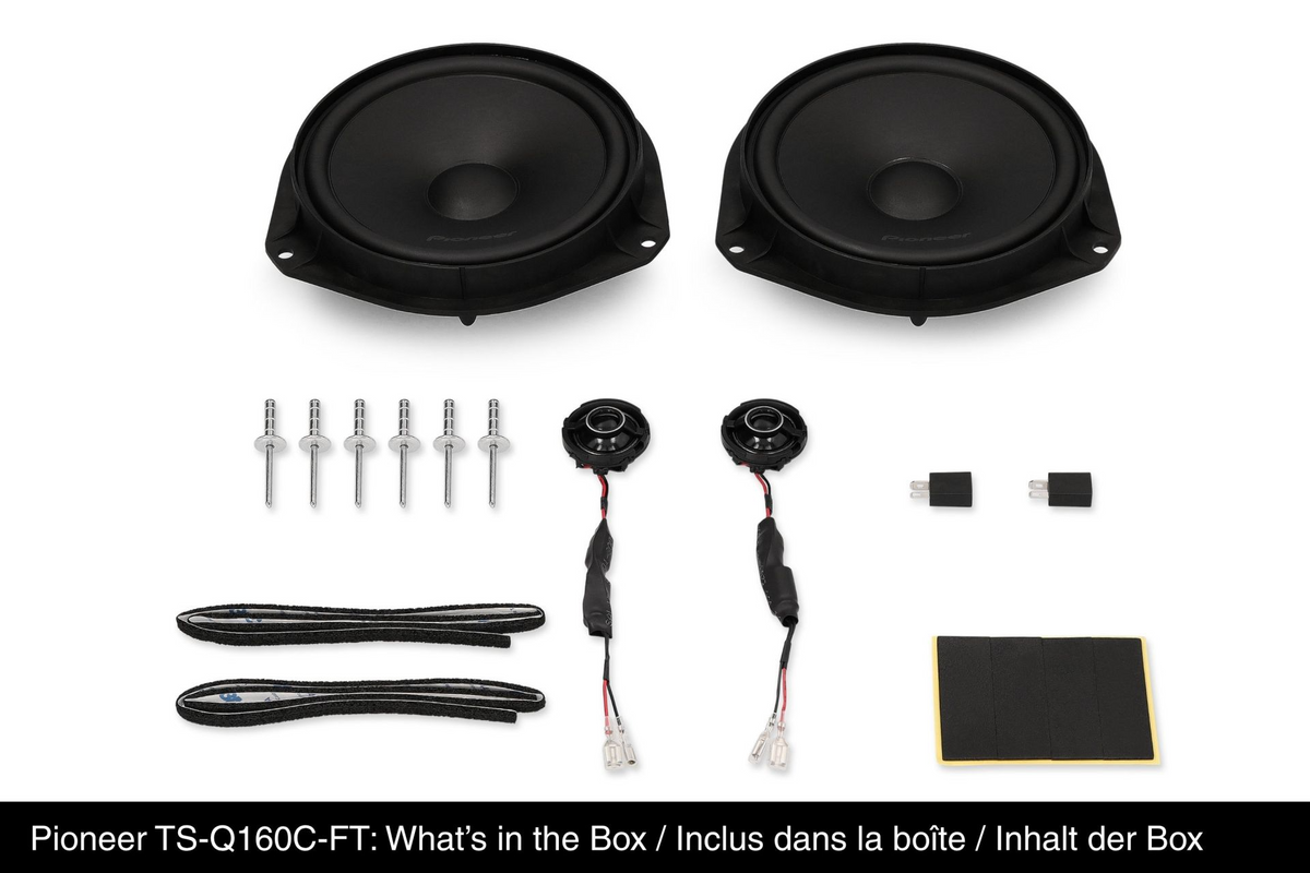 ioneer TS-Q160C-FT, Fordonsanpassat komponentkit för Fiat