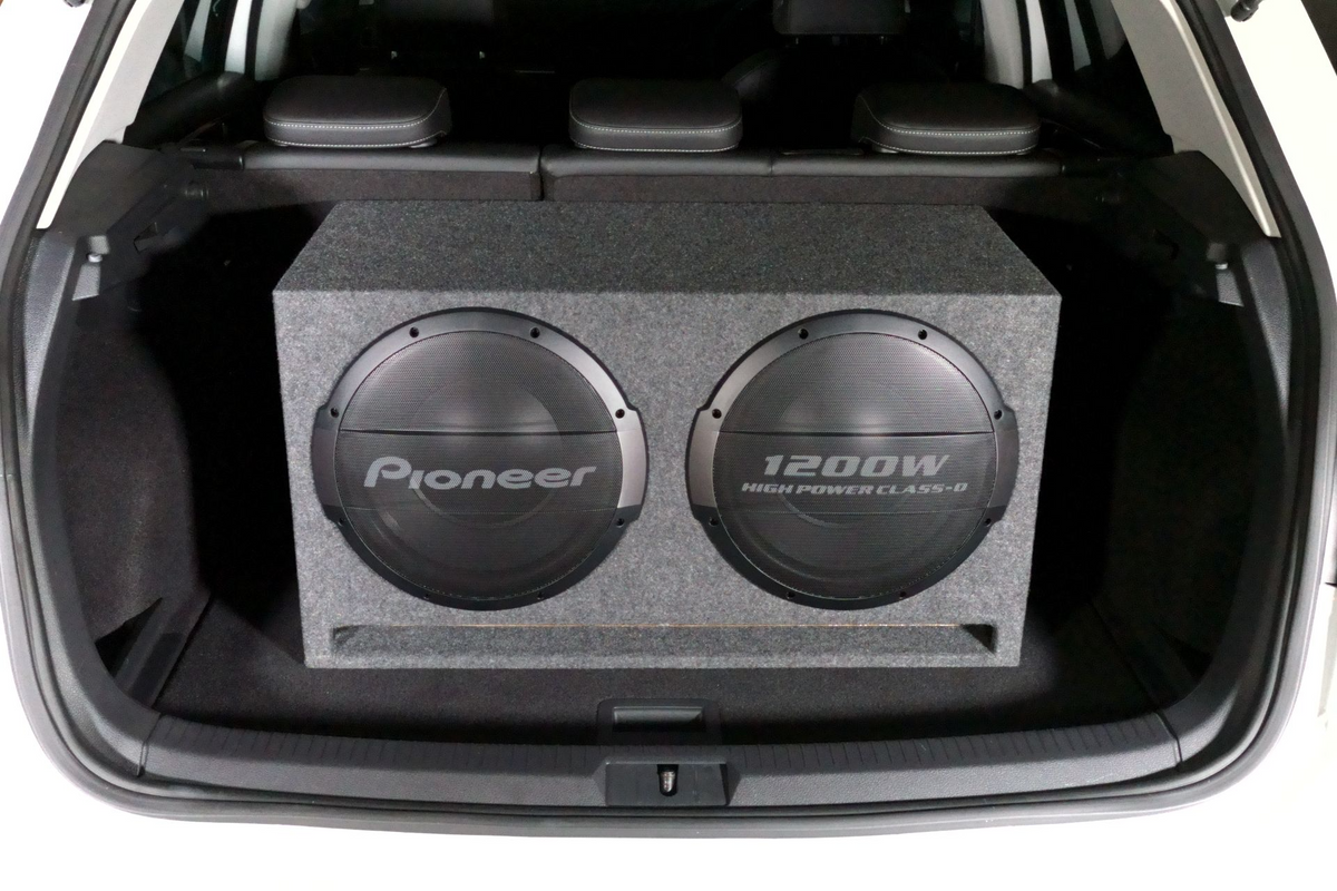 Pioneer TS-WX1220AH, PWD SWF 12-tums med dubbla enheter, portad