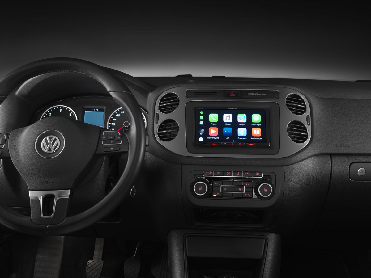 Pioneer SPH-DA230DAB, Bilstereo med Bluetooth, DAB, CarPlay och Android Auto