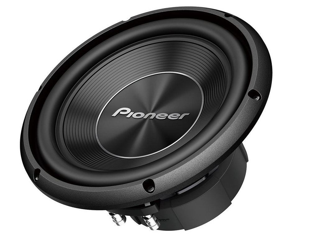 Pioneer TS-A250D4, 25 cm bas, dubbla talspolar, 4 ohm, 400 W RMS