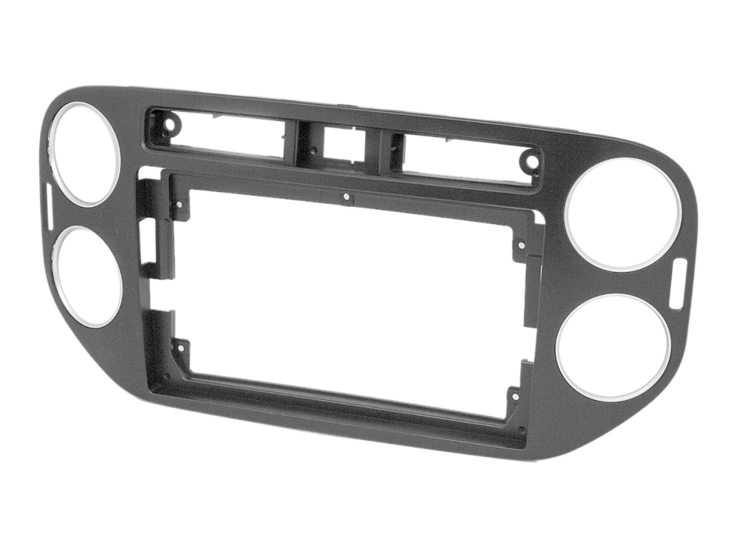 ACV 381320-98-1 9″ radioram för VW Tiguan 2011–2016, svart