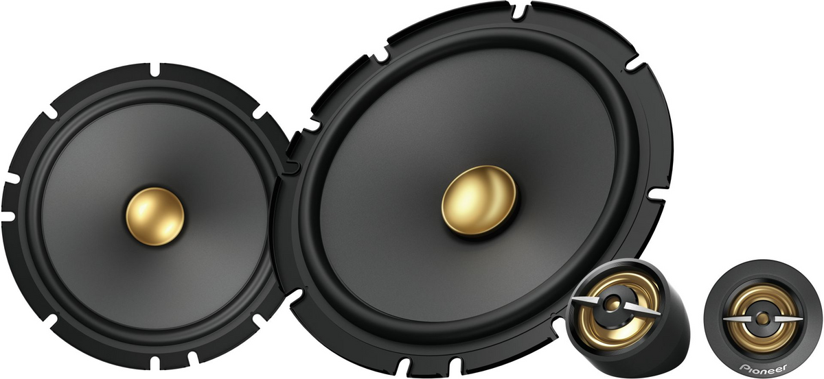 Pioneer TS-A1601C, 16,5cm, 2-vägs kitsystem