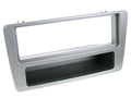 ACV 1-DIN monteringsram med förvaringsfack för Honda Civic 2001, silver 100616