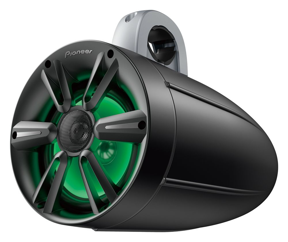 Pioneer TS-ME770TSB, 7,7" marinhögtalare för torn med RGB-belysning, svart