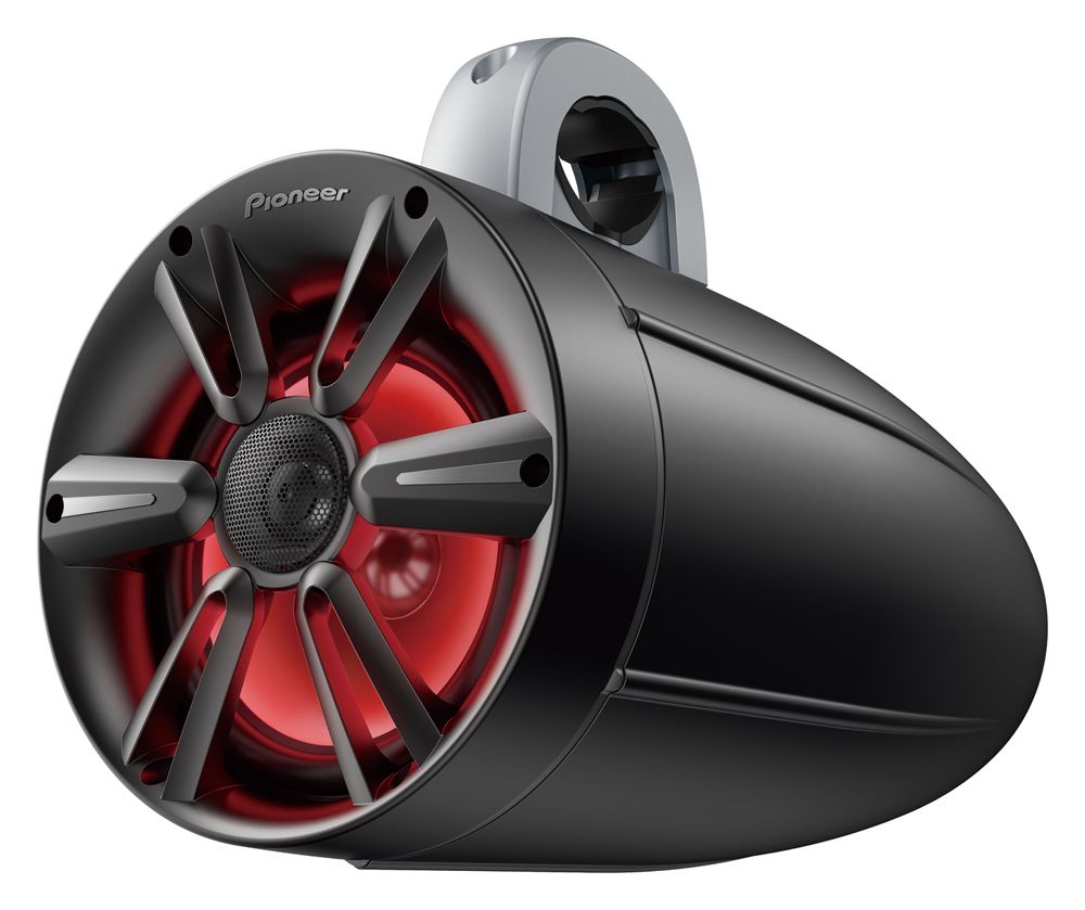 Pioneer TS-ME770TSB, 7,7" marinhögtalare för torn med RGB-belysning, svart