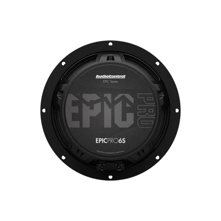 AudioControl EPICPRO6S, 6,5" Slim PRO mellanregister PAR