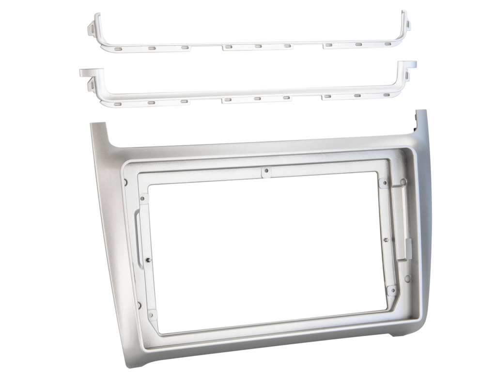 ACV 381320-90-2 9-tums monteringsram för VW Polo (6R) 04/2014–07/2017, silver