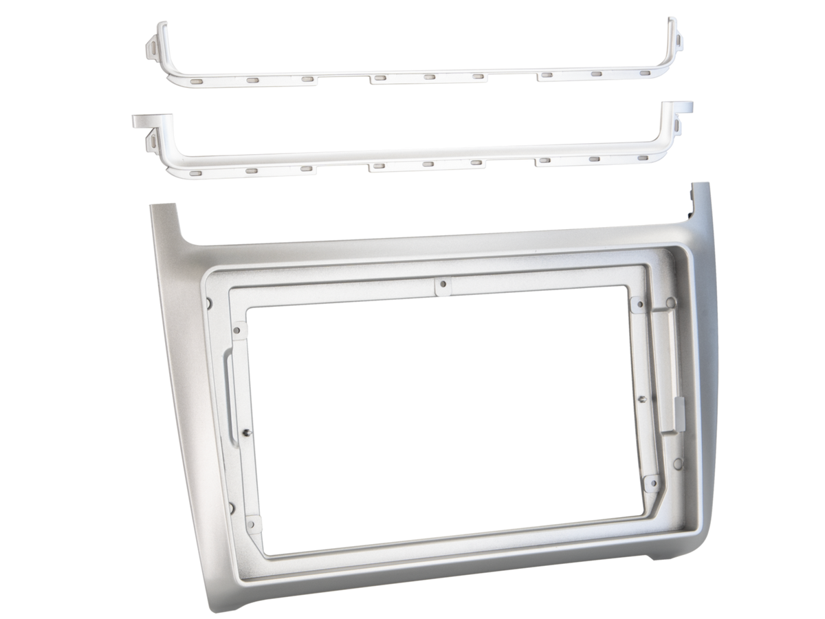 ACV 381320-90-2 9-tums monteringsram för VW Polo (6R) 04/2014–07/2017, silver