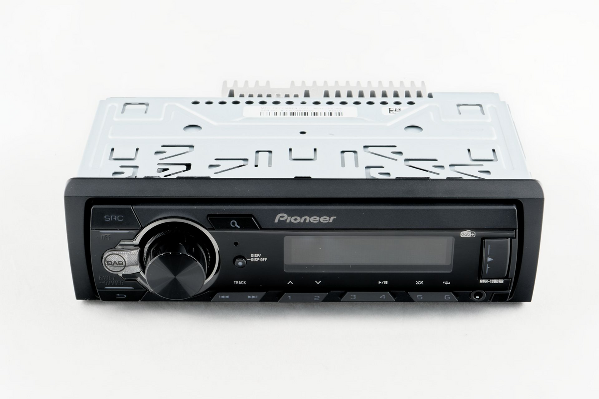 Pioneer MVH-130DAB, Bilstereo med DAB, USB, Android och kort chassi