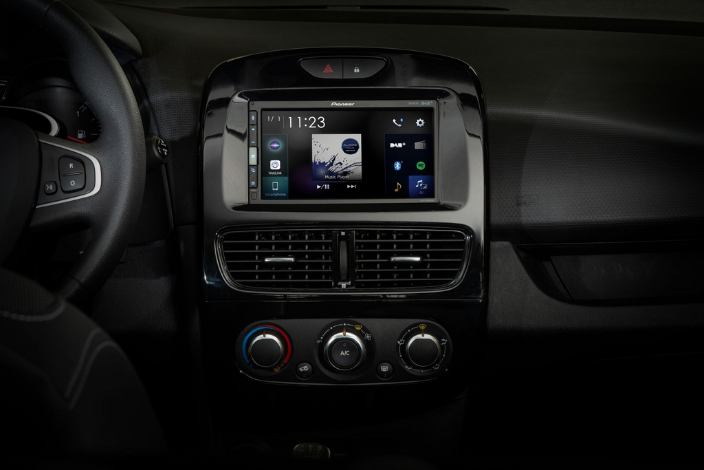 Pioneer SPH-EVO62DAB-CLIO, CarPlay, DAB-radio och Bluetooth