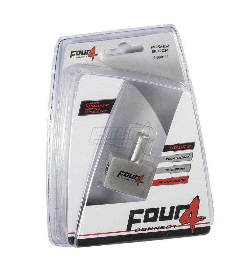FOUR Connect 4-600111 kopplingsblock 50/2 × 50 mm²