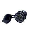 4Connect 4-600153 vattentätt USB-uttag 12/24 V