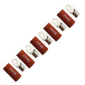 4Connect 4-690944 M8-ringkabelskor för 50 mm², 5 st röda