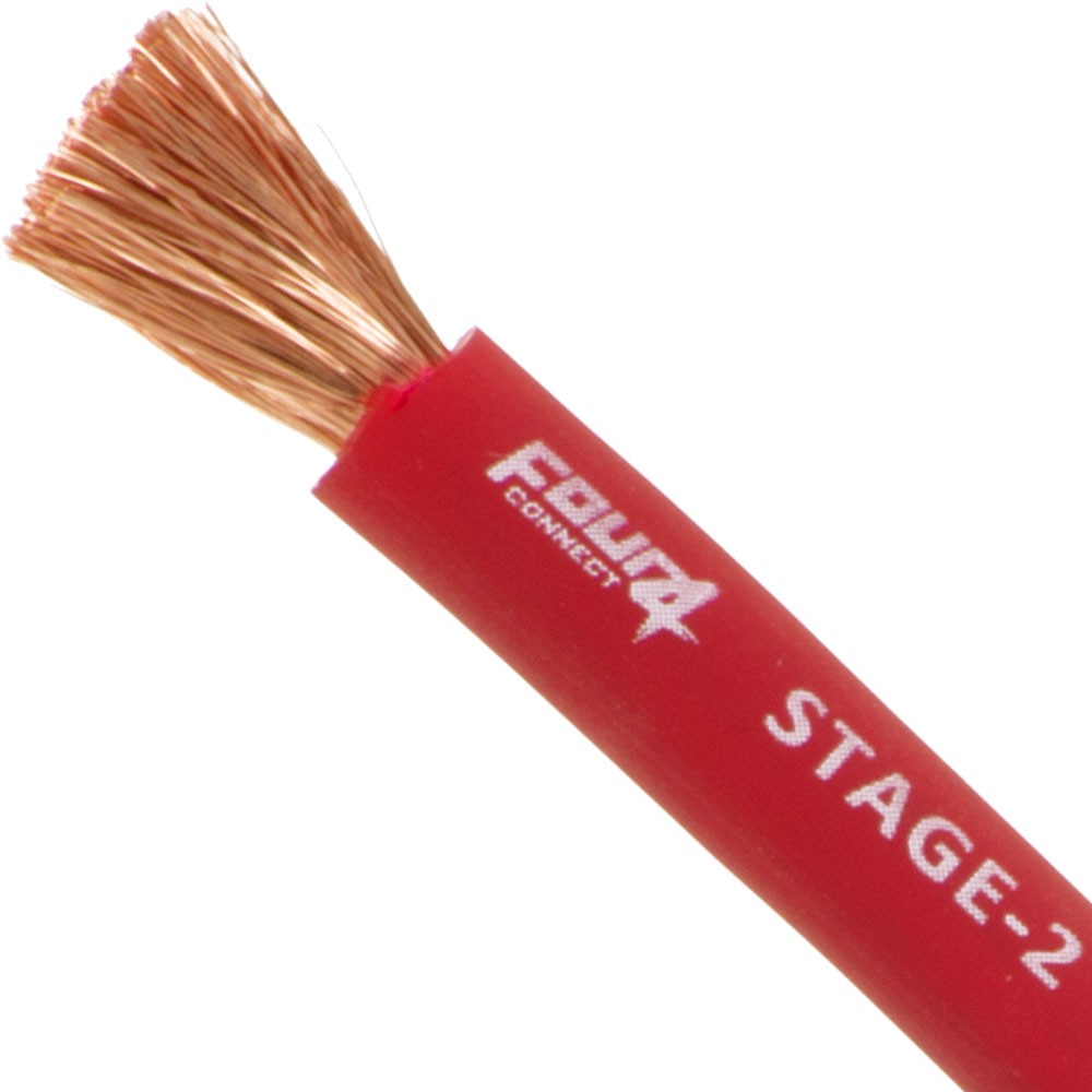 4CONNECT 4-800213 STAGE2 20 mm² röd OFC-strömkabel 50 m