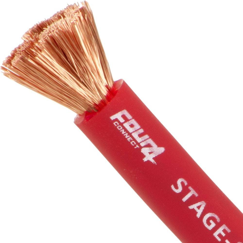 4CONNECT 4-800215 STAGE2 35 mm² röd OFC-strömkabel 30 m