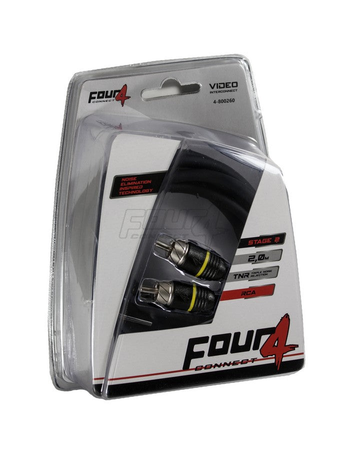 FOUR Connect STAGE2 4-800260 RCA-videokabel 2 m