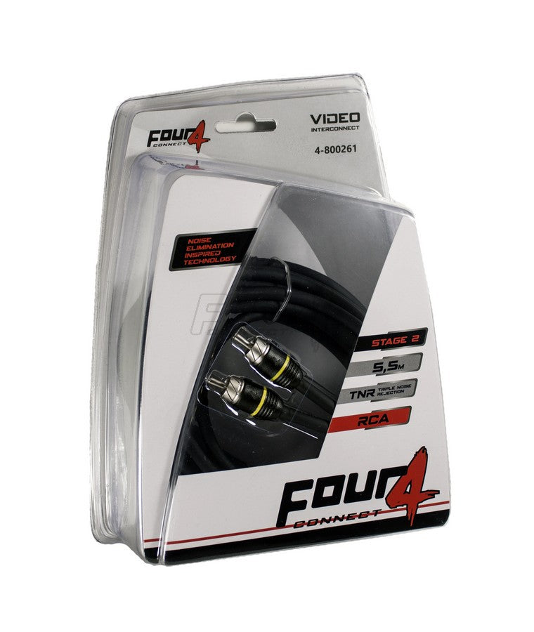 FOUR Connect STAGE2 4-800621 RCA-videokabel 5,5 m