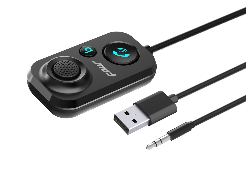 FOUR Bluetooth-handsfree och ljudmottagare för bil