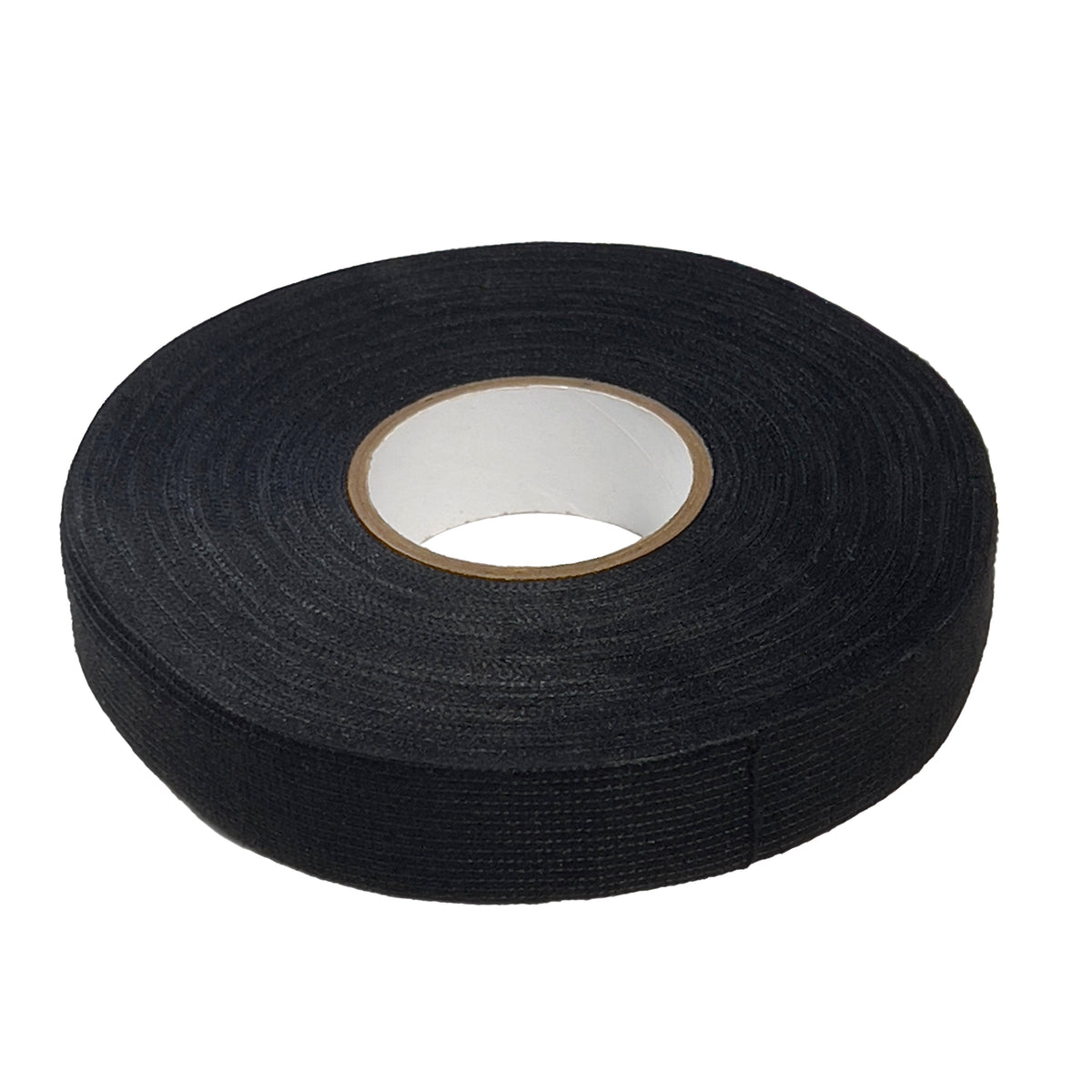 FOUR Connect PET-fleecetejp, 19 mm x 25 m, svart, rivbar