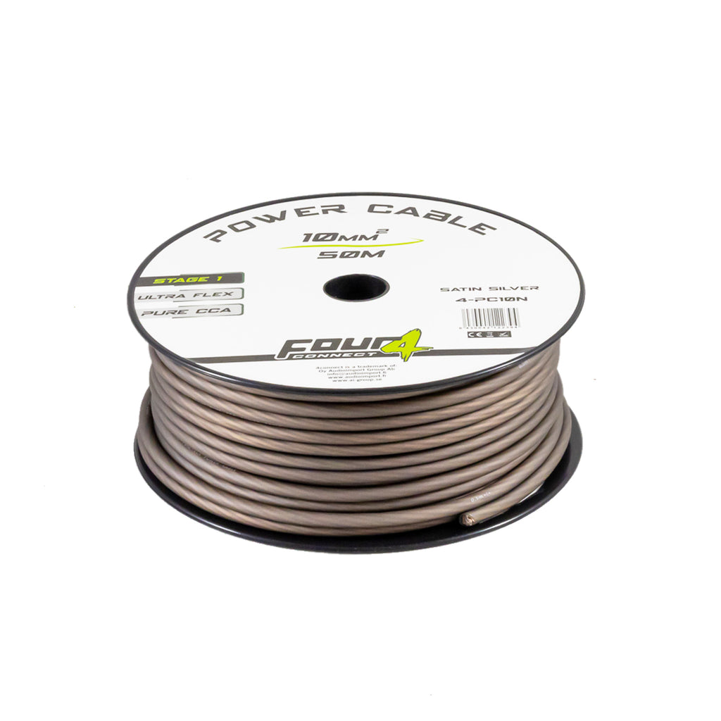 4Connect 4-PC10N strömkabel 10 mm² mörkgrå 50 m