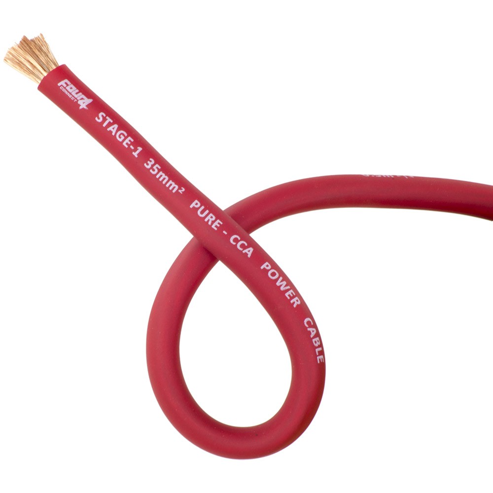 4Connect 4-PC35P strömkabel 35 mm² röd 30 m