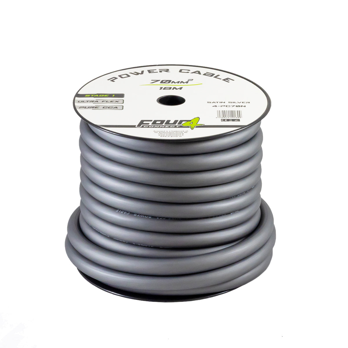 FOUR Connect 4-PC70N strömkabel 70 mm² mörkgrå 18 m
