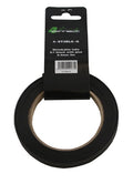 FOUR Connect 4-ST3BL6 svart krympslang med lim, 6,4 mm x 3 m