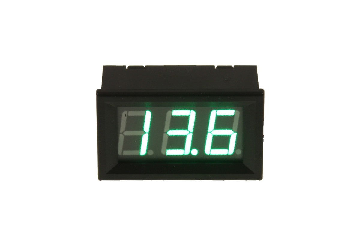 4Power 4-VD1G voltmätare grön