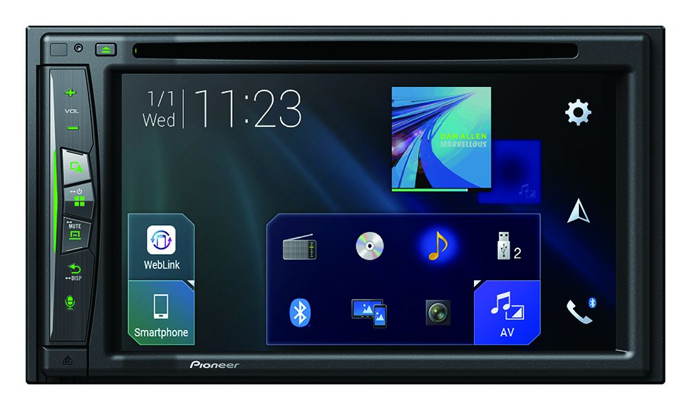 Pioneer AVIC-Z630BT, Bilstereo med navigation och Bluetooth