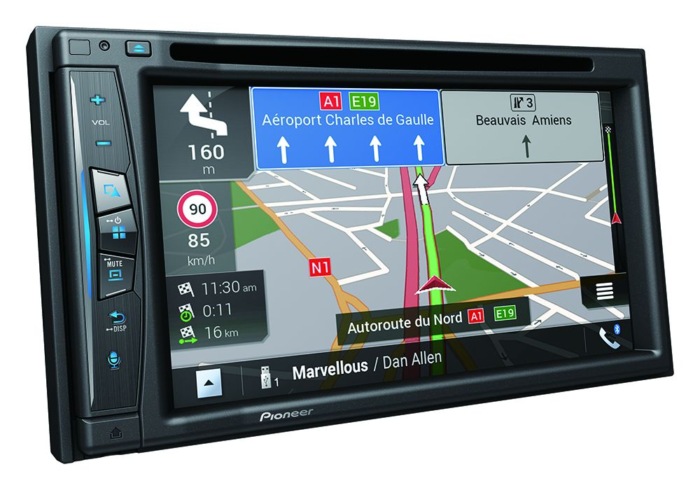 Pioneer AVIC-Z630BT, Bilstereo med navigation och Bluetooth