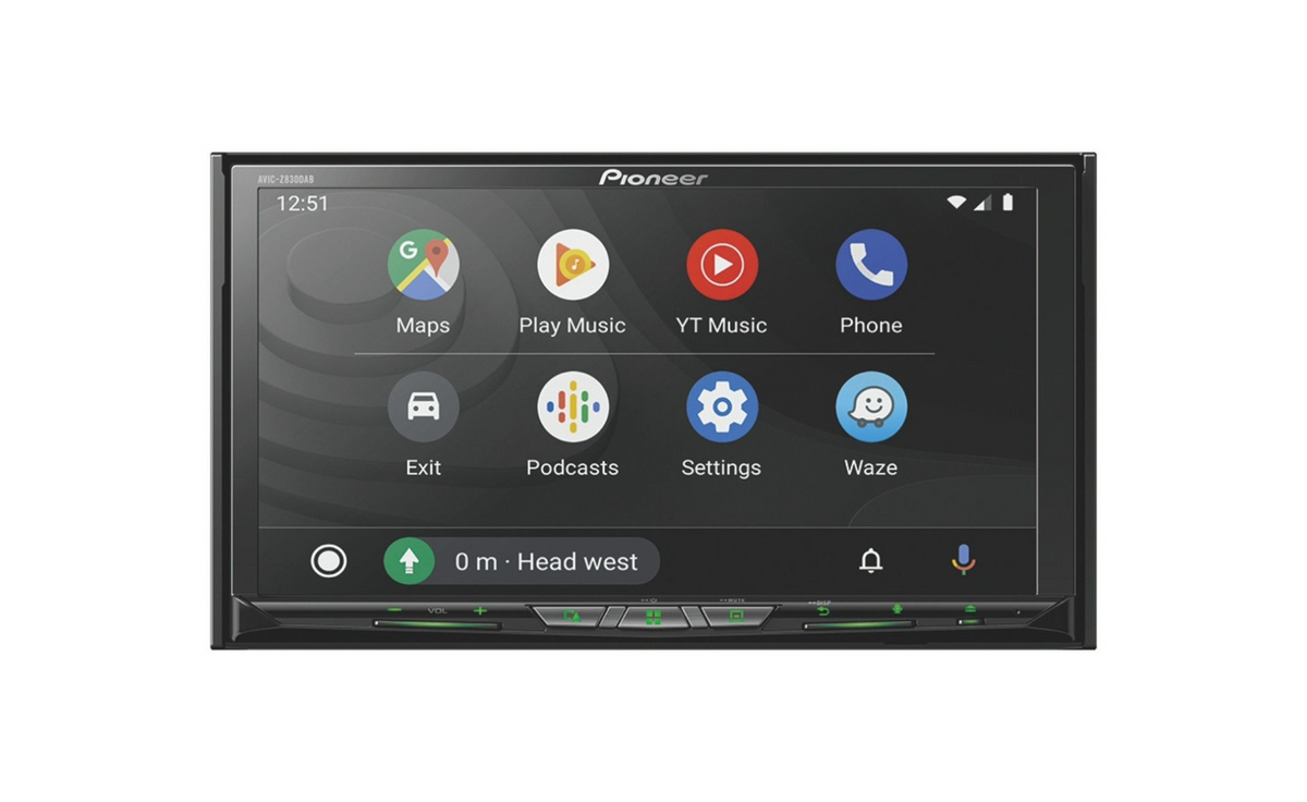 Pioneer AVIC-Z830DAB, Bilstereo med navigation och resistiv skärm