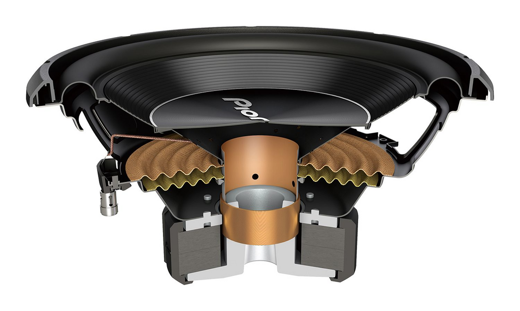 Pioneer TS-A300S4, 30 cm bas, enkel talspole, 4 ohm, 500 W RMS