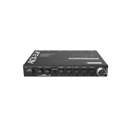 AudioControl ACX-3.2, allväders-EQ och delningsfilter med paging-mikrofon