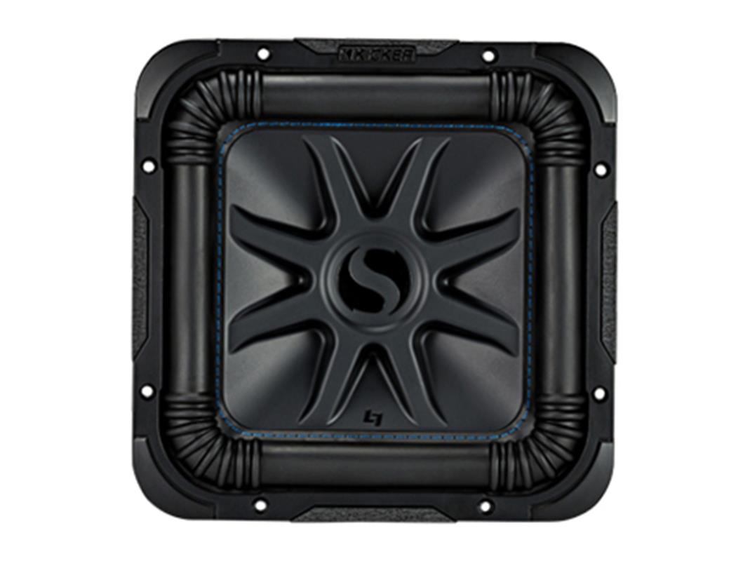 Kicker 44L7S102, Solo-Baric L7S 10-tums (25 cm) subwoofer med dubbla 2-ohms talspolar