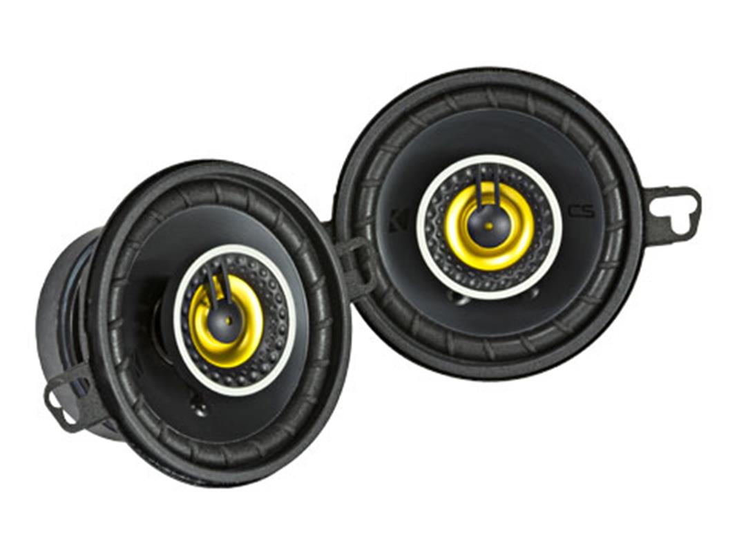 Kicker 46CSC354, 3,5-tums koaxialhögtalare (89 mm), 4 ohm, RoHS-kompatibla